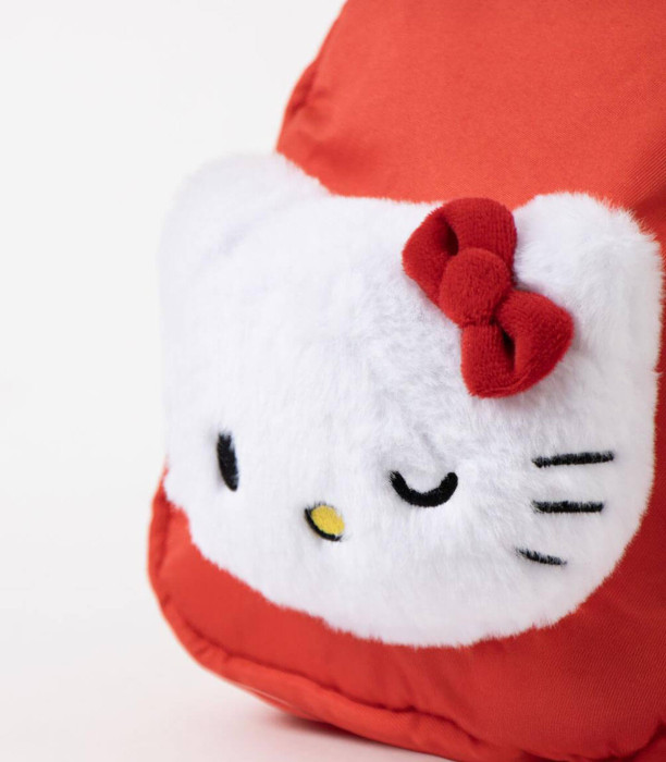 ДЕТСКА РАНИЦА ЗА ГРАДИНА С ПЛЮШЕНА ФИГУРА HELLO KITTY