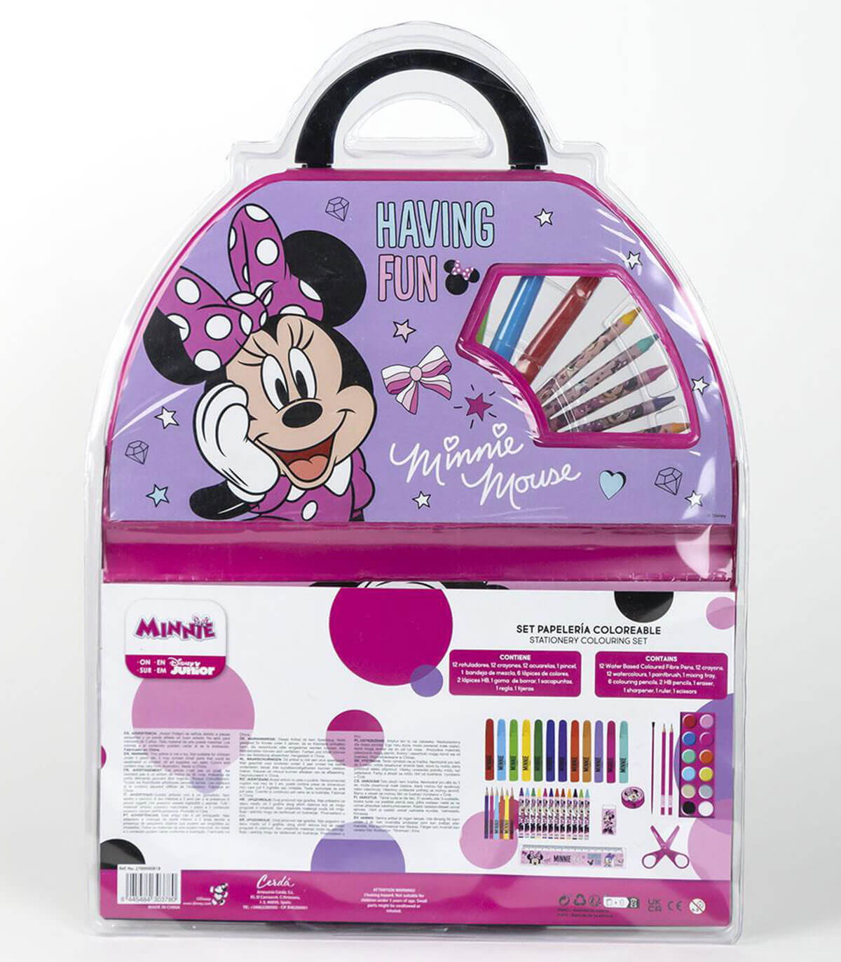 УЧЕНИЧЕСКИ КОМПЛЕКТ ЗА РИСУВАНЕ 50 БР MINNIE