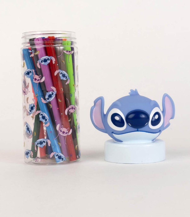 БУРКАН С ФЛУМАСТЕРИ 18 ЦВЯТА STITCH