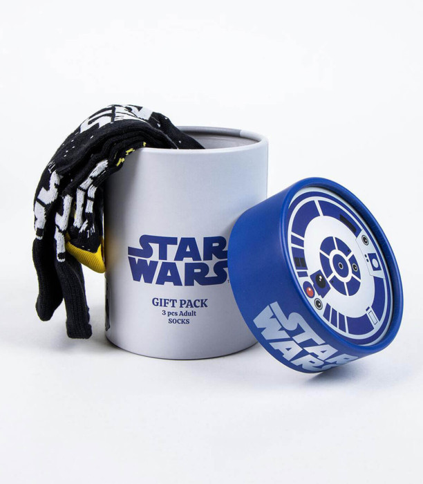 3 БР. ЮНОШЕСКИ ЧОРАПИ STAR WARS PREMIUM КУТИЯ 36/43КУТИЯ 36/43