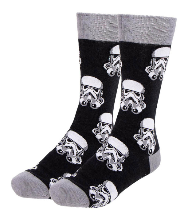 3 БР. ЮНОШЕСКИ ЧОРАПИ STAR WARS PREMIUM КУТИЯ 36/43КУТИЯ 36/43