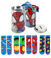 ДЕТСКИ ЧОРАПИ 4 ЧИФТА SPIDEY В БУРКАН 23/34
