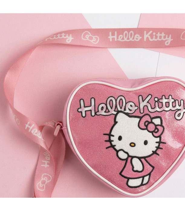 ЧАНТА СЪРЦЕ ЗА РАМО HELLO KITTY