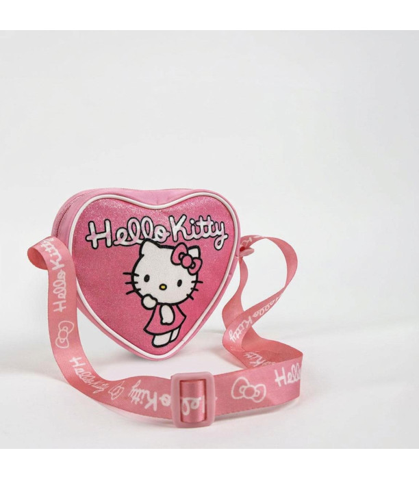 ЧАНТА СЪРЦЕ ЗА РАМО HELLO KITTY