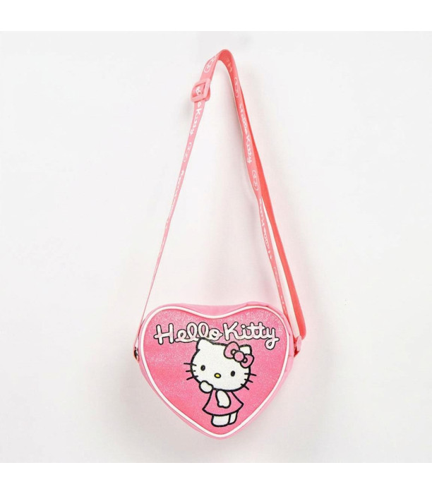 ЧАНТА СЪРЦЕ ЗА РАМО HELLO KITTY