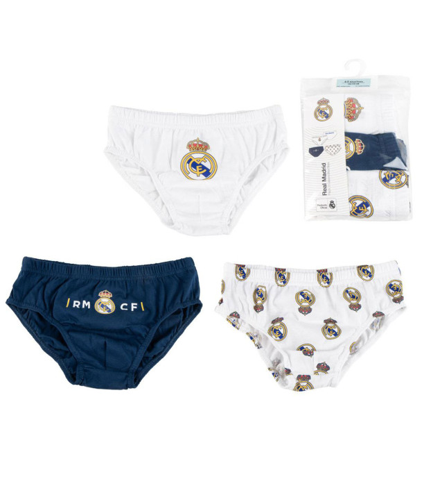 СЛИПОВЕ 3 БР В ПАКЕТ REAL MADRID 2-8 ГОД