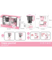 РОЗОВА БЛЕНДЕР И СОКОИЗСТИСКВАЧКА HAPPY GOURMET