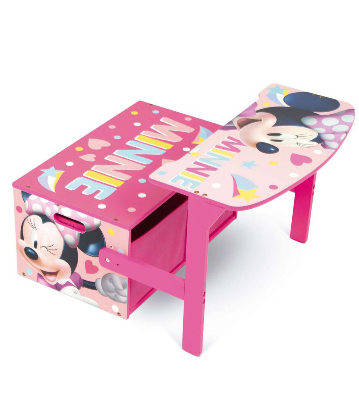 ДЪРВЕНА МАСА С ПЕЙКА MINNIE