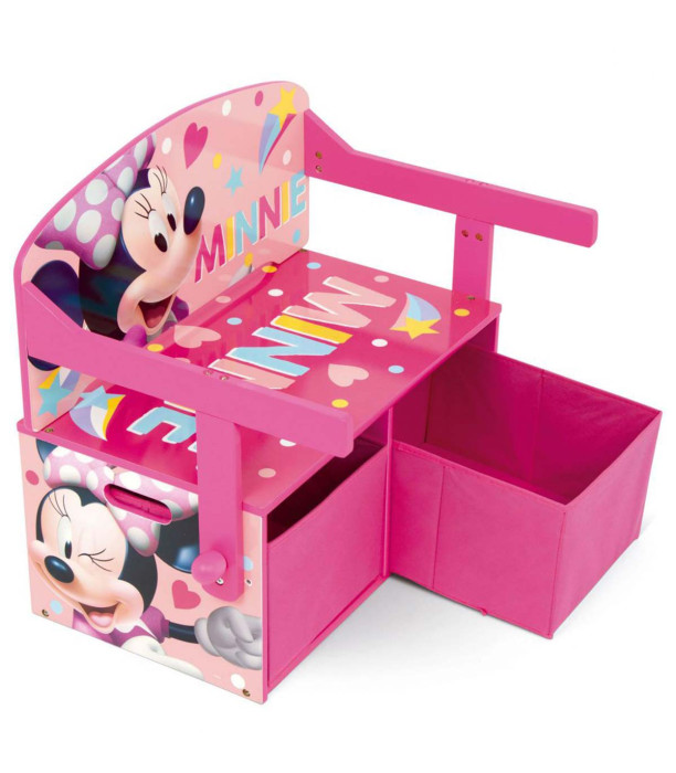 ДЪРВЕНА МАСА С ПЕЙКА MINNIE