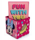 ТАБУРЕТКА КОШ ЗА ИГРАЧКИ 30 СМ MINNIE