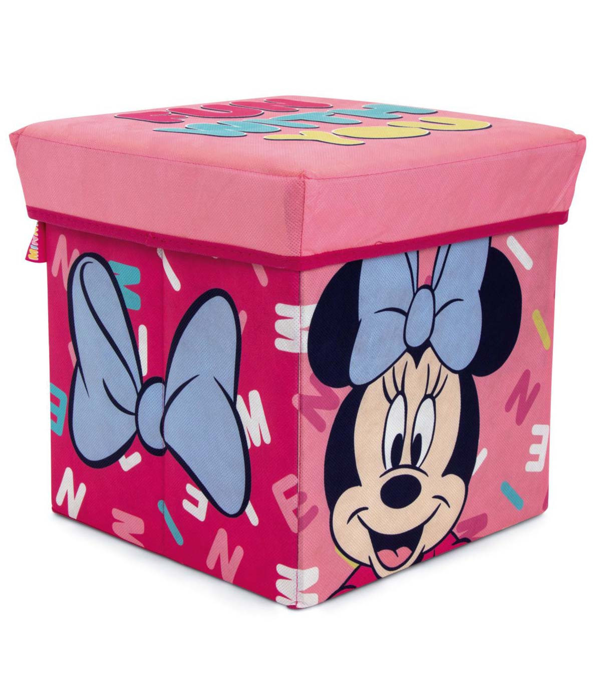 ТАБУРЕТКА КОШ ЗА ИГРАЧКИ 30 СМ MINNIE