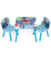 ДЪРВЕНА МАСА С 2 СТОЛА STITCH