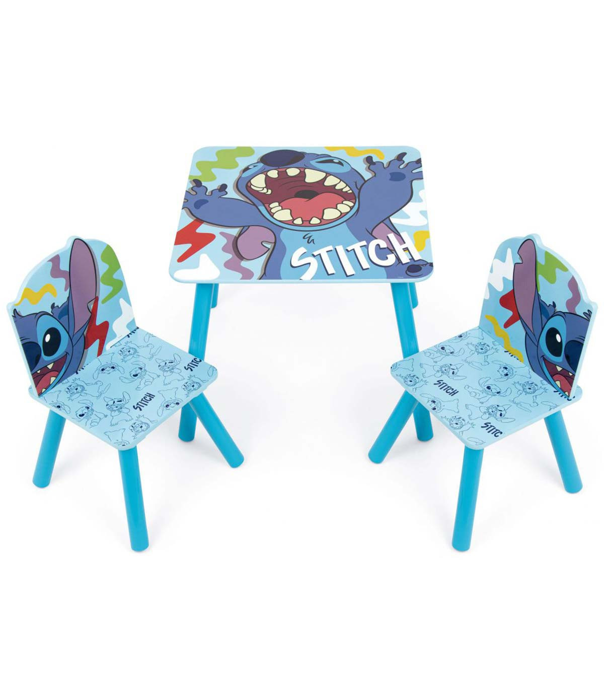 ДЪРВЕНА МАСА С 2 СТОЛА STITCH