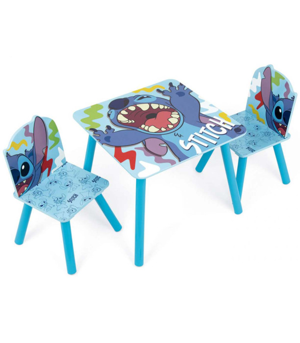 ДЪРВЕНА МАСА С 2 СТОЛА STITCH