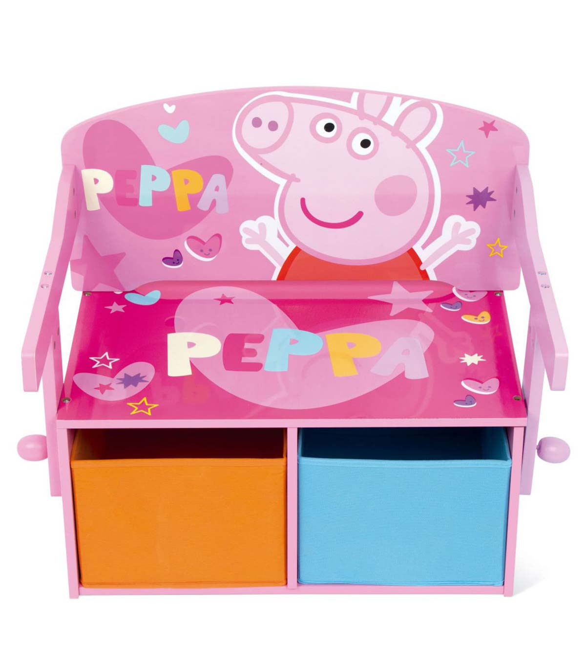 3в1 ДЪРВЕНА ПЕЙКА/БЮРО/ОРГАНАЙЗЕР PEPPA