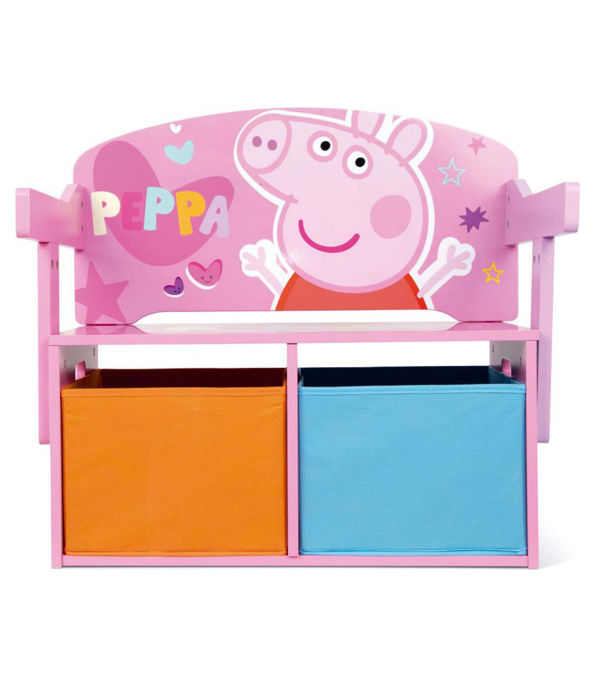 3в1 ДЪРВЕНА ПЕЙКА/БЮРО/ОРГАНАЙЗЕР PEPPA