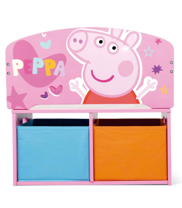 3в1 ДЪРВЕНА ПЕЙКА/БЮРО/ОРГАНАЙЗЕР PEPPA