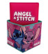 ТАБУРЕТКА КОШ ЗА ИГРАЧКИ 30 СМ STITCH GIRL