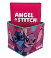 ТАБУРЕТКА КОШ ЗА ИГРАЧКИ 30 СМ STITCH GIRL