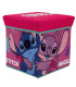 ТАБУРЕТКА КОШ ЗА ИГРАЧКИ 30 СМ STITCH GIRL