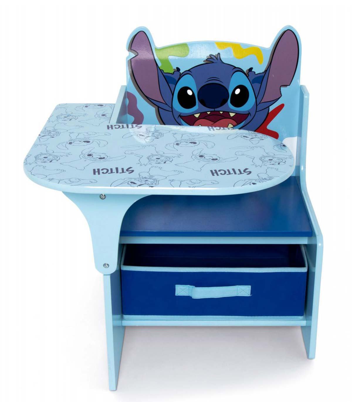 ДЪРВЕНО БЮРО С СТОЛ И ЧЕКМЕДЖЕ STITCH