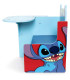 ДЪРВЕНО БЮРО С СТОЛ И ЧЕКМЕДЖЕ STITCH