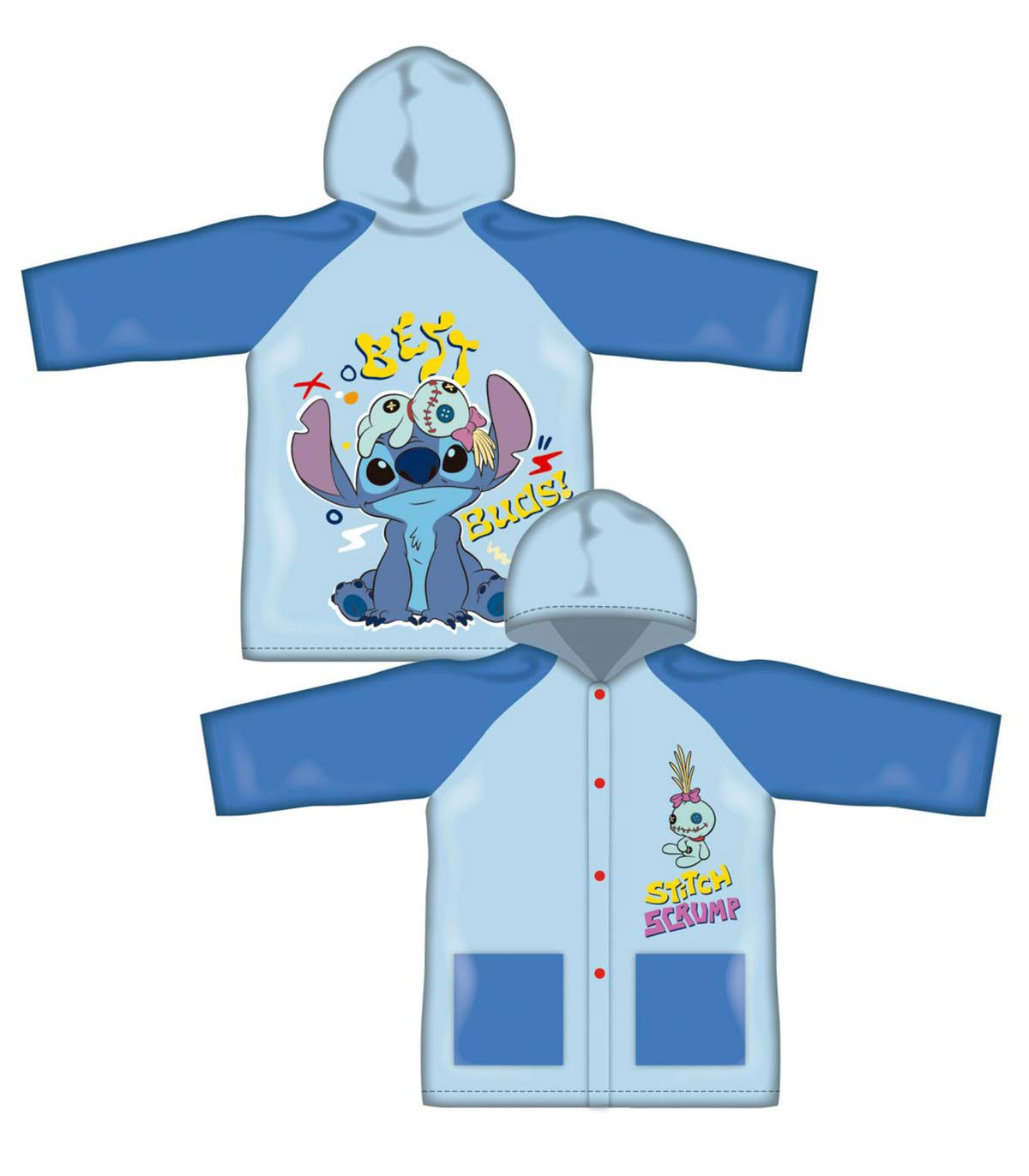 ДЪЖДОБРАН STITCH BOY 4/6/8 ГОД