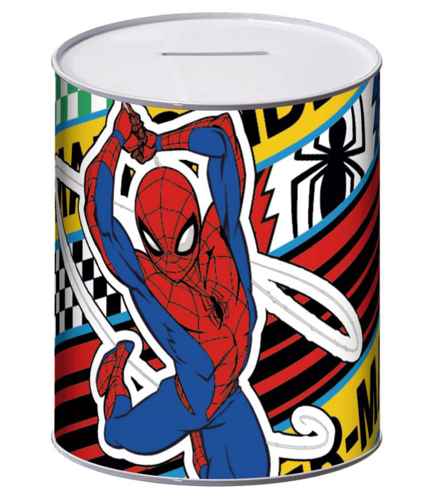 МЕТАЛНА КАСИЧКА 10х10х12 СМ SPIDERMAN