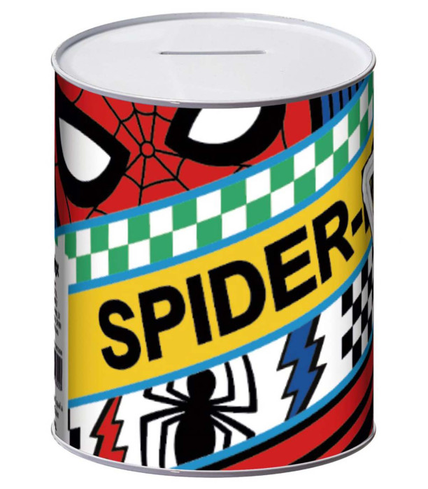 МЕТАЛНА КАСИЧКА 10х10х12 СМ SPIDERMAN