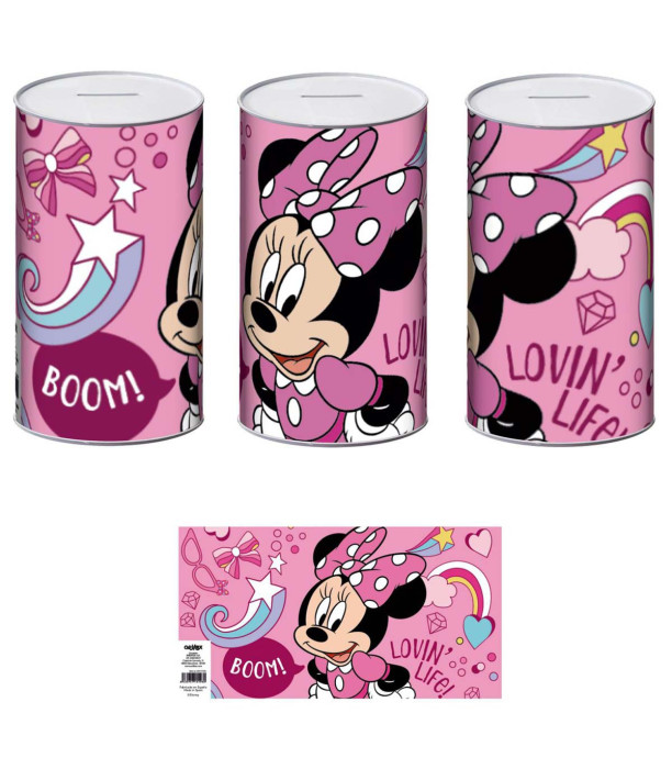 МЕТАЛНА КАСИЧКА 10х10х17.5 СМ MINNIE