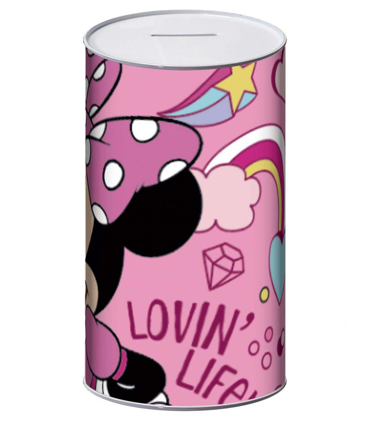 МЕТАЛНА КАСИЧКА 10х10х17.5 СМ MINNIE