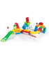 ДЕТСКИ КОНСТРУКТОР-ПИСТА С КАМИОН 56 ЧАСТИ