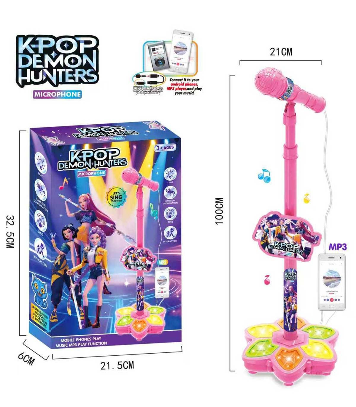 МИКРОФОН НА СТОЙКА K-POP