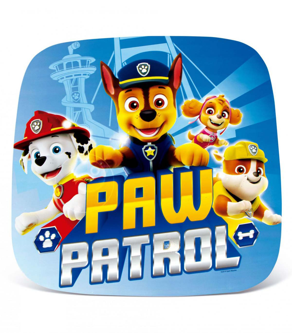ДЪРВЕНА МАСА С 2 СТОЛА PAW PATROL
