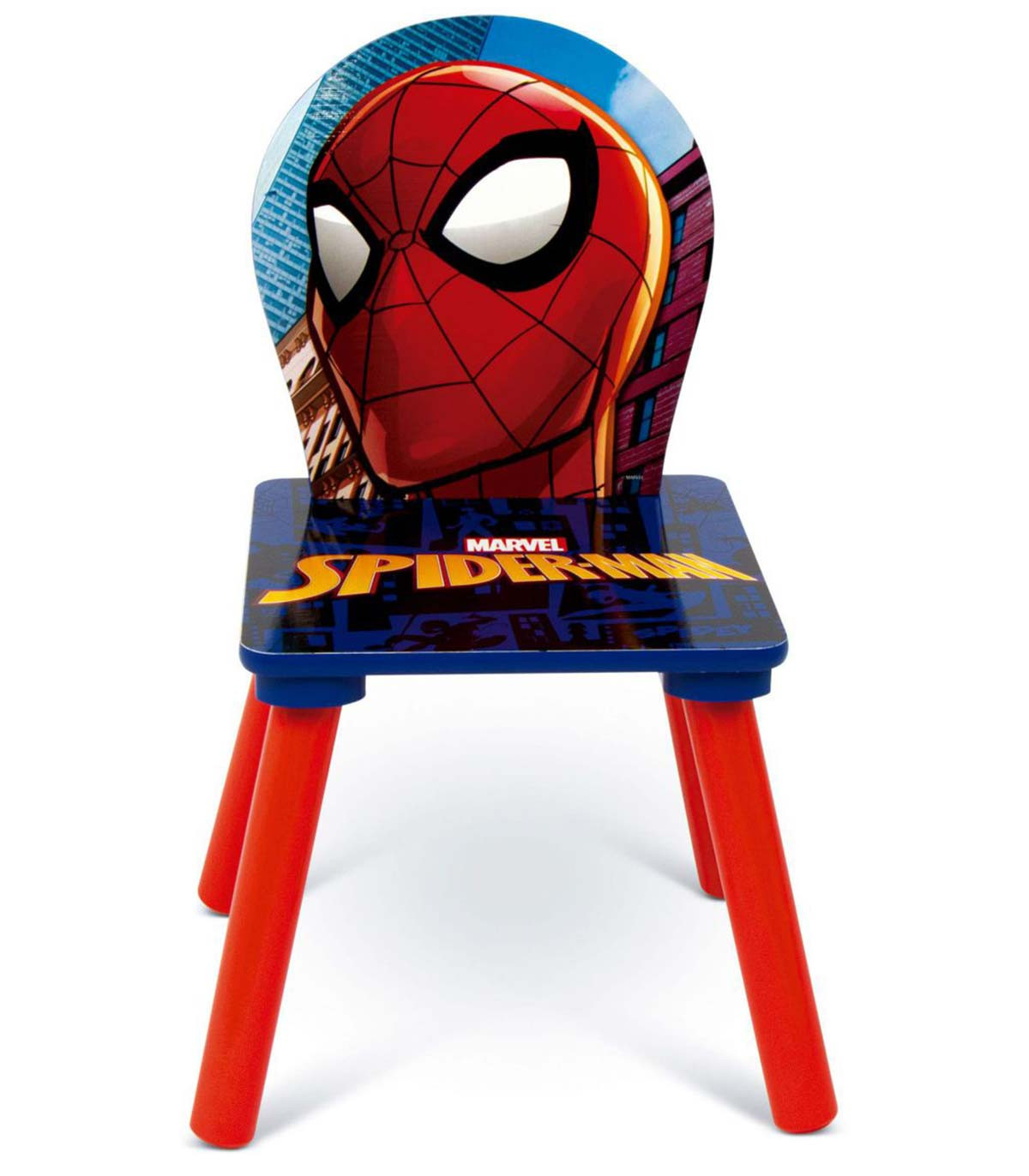 ДЪРВЕНА МАСА С 2 СТОЛА SPIDERMAN