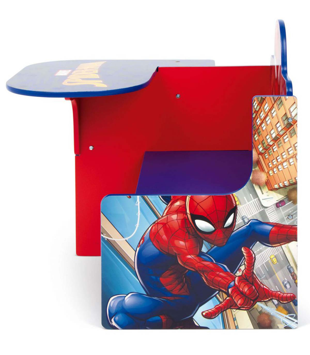 ДЪРВЕНО БЮРО С СТОЛ И ЧЕКМЕДЖЕ SPIDERMAN