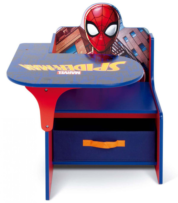 ДЪРВЕНО БЮРО С СТОЛ И ЧЕКМЕДЖЕ SPIDERMAN