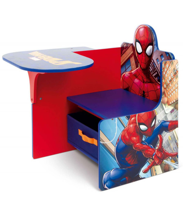 ДЪРВЕНО БЮРО С СТОЛ И ЧЕКМЕДЖЕ SPIDERMAN