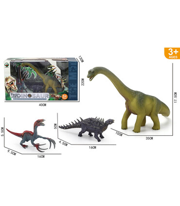 3 ДИНОЗАВЪРА В КУТИЯ - Динозаври