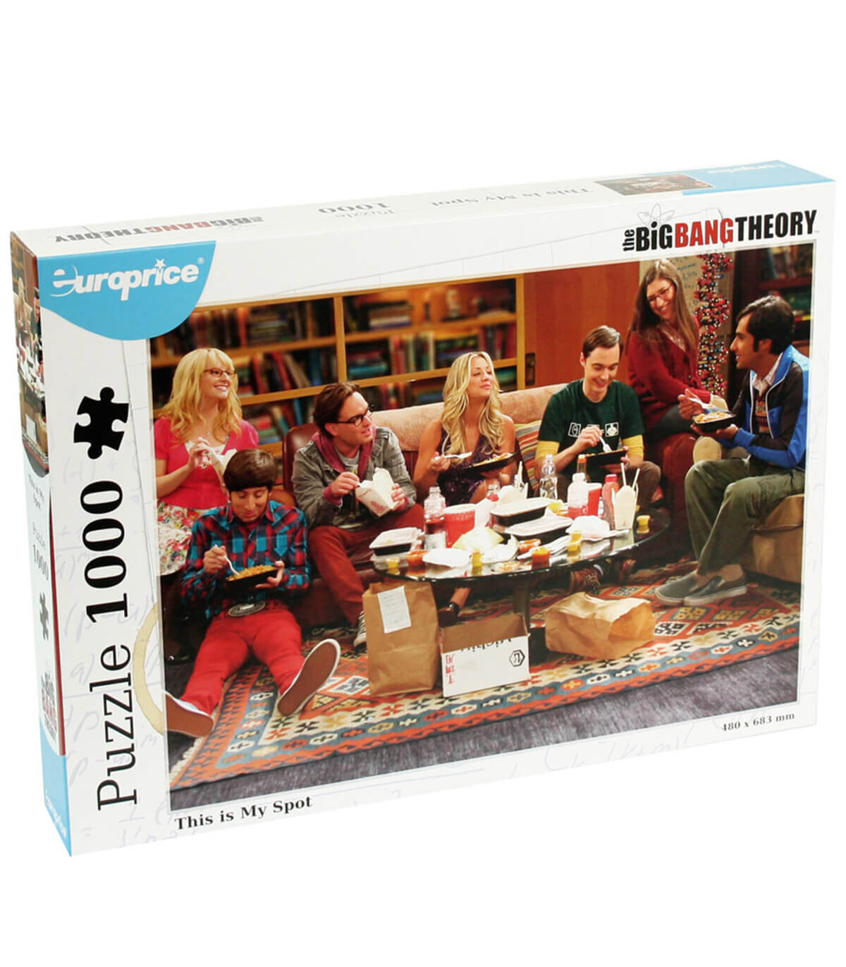 ПЪЗЕЛ THE BIG BANG THEORY 1000 ЕЛЕМЕНТА - ПЪЗЕЛИ И КУБЧЕТА