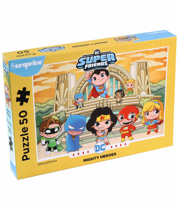 ПЪЗЕЛ DC SUPER FRIENDS 50 ЕЛЕМЕНТА - ПЪЗЕЛИ И КУБЧЕТА