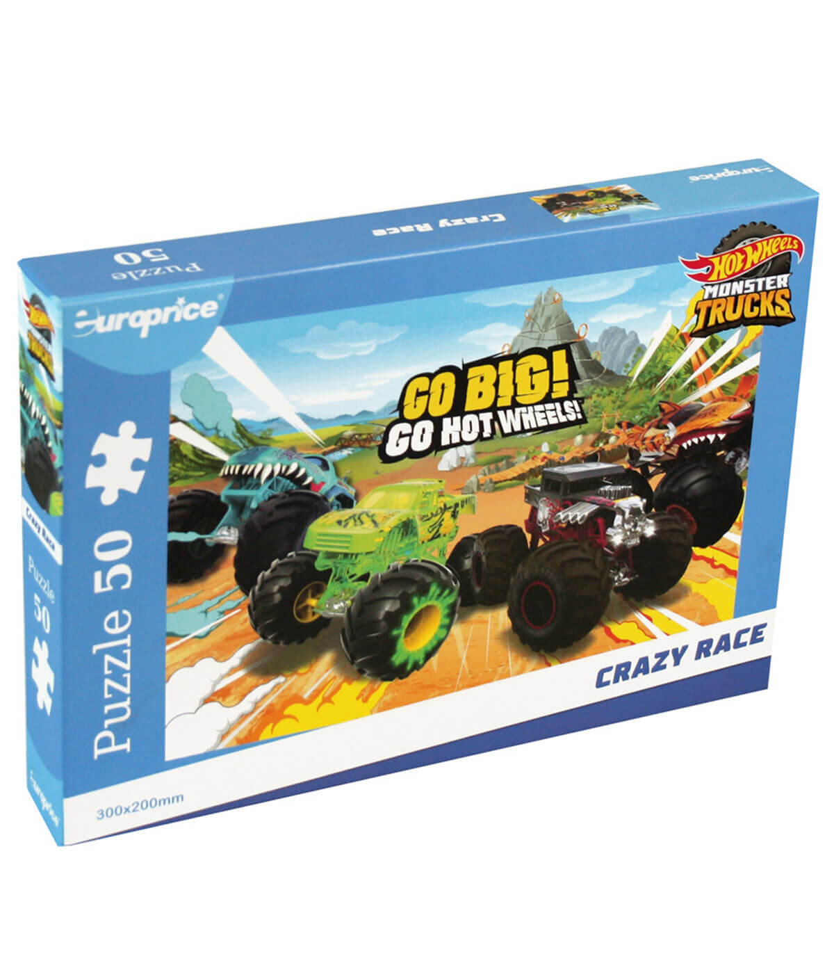 ПЪЗЕЛ HOT WHEELS 50 ЕЛЕМЕНТА - ПЪЗЕЛИ И КУБЧЕТА