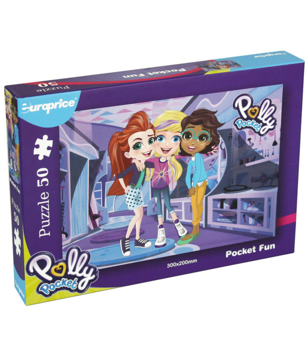 ПЪЗЕЛ POLLY POCKET 50 ЕЛЕМЕНТА - ПЪЗЕЛИ И КУБЧЕТА