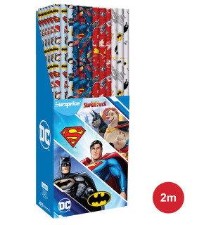 ОПАКОВЪЧНА ХАРТИЯ DC SUPER HEROES 70 Х 200 - ОПАКОВКИ И БАТЕРИИ