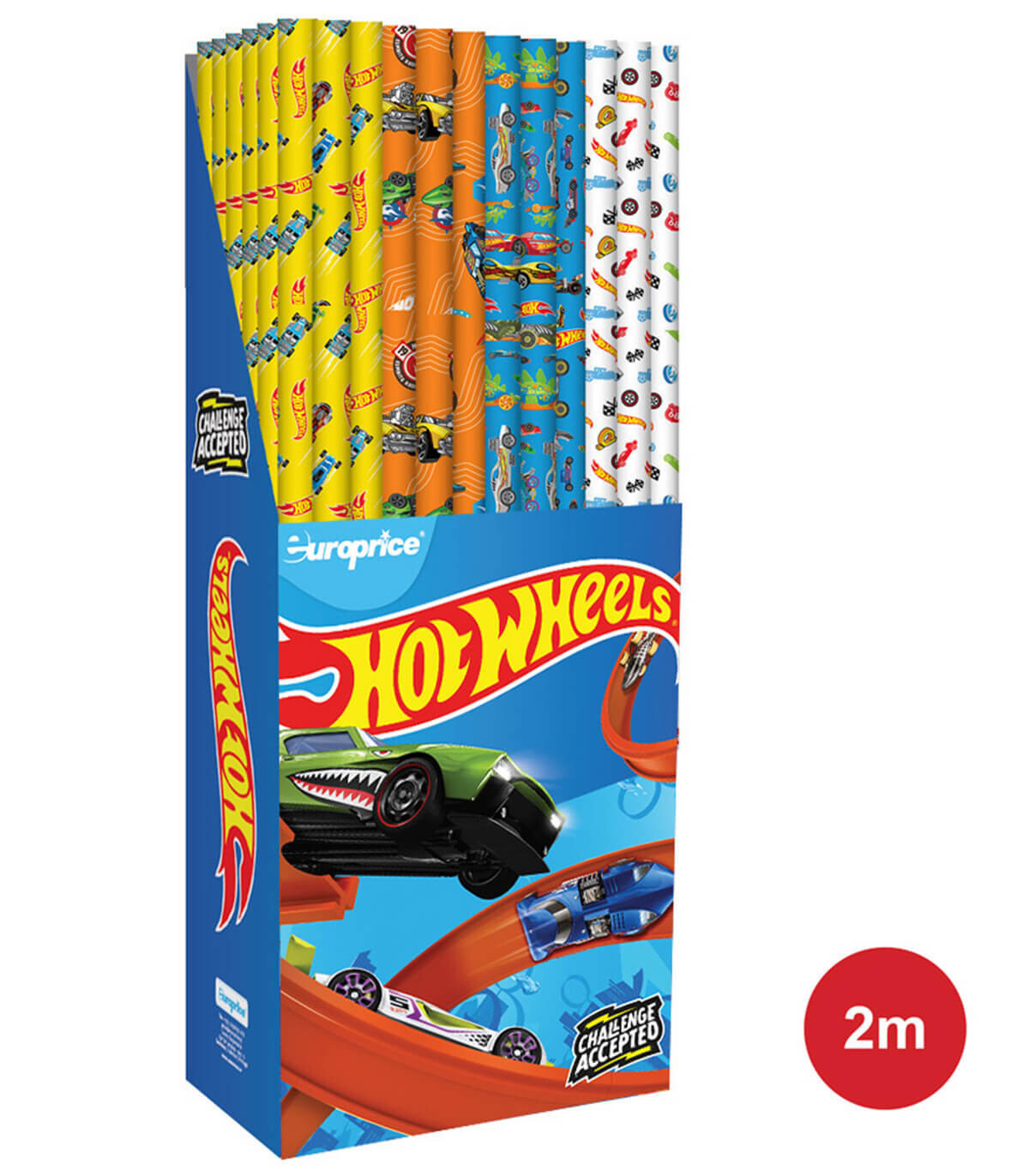 ОПАКОВЪЧНА ХАРТИЯ HOT WHEELS 70 Х 200 - ОПАКОВКИ И БАТЕРИИ