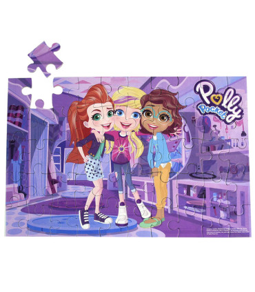 ПЪЗЕЛ POLLY POCKET 50 ЕЛЕМЕНТА - ПЪЗЕЛИ И КУБЧЕТА