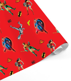 ОПАКОВЪЧНА ХАРТИЯ DC SUPER HEROES 70 Х 200 - ОПАКОВКИ И БАТЕРИИ