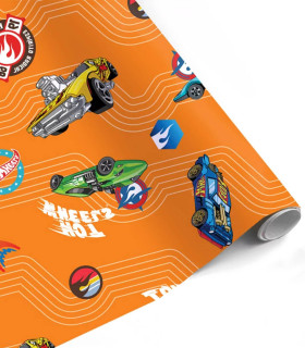 ОПАКОВЪЧНА ХАРТИЯ HOT WHEELS 70 Х 200 - ОПАКОВКИ И БАТЕРИИ