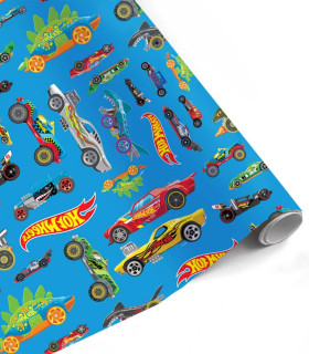 ОПАКОВЪЧНА ХАРТИЯ HOT WHEELS 70 Х 200 - ОПАКОВКИ И БАТЕРИИ