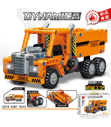 КОНСТРУКТОР КАМИОН 261 ЧАСТИ DYNAMIC - КОНСТРУКТОРИ, СОРТЕРИ И РИНГОВЕ